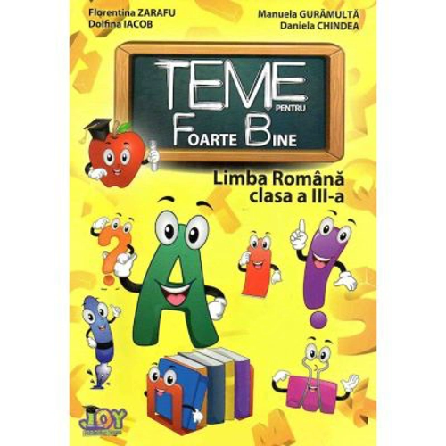 Caiet de teme pentru Foarte Bine Limba romana Clasa a 3-a