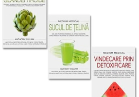 Pachet Medium Medical. Vindecarea glandei tiroide, Sucul de telina si Vindecare prin detoxificare - Anthony William