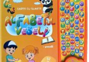 Alfabetul vesel. Carte cu 52 sunete