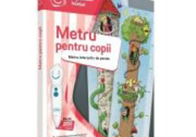 Raspundel Istetel, carte interactiva Metru pentru copii