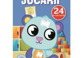 Jucarii. Prima mea carte de colorat cu 24 autocolante