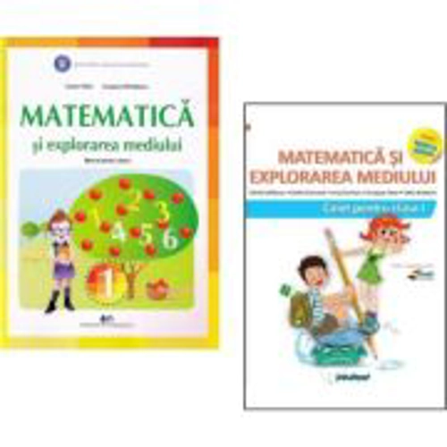 Pachet Matematica si Explorarea mediului clasa 1, Tudora Pitila, Mirela Mihaescu
