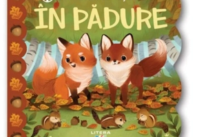 În pădure - Board book - Litera mică