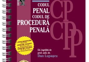 Codul penal și Codul de procedură penală. Ianuarie 2026 - Ediție spiralată - Hardcover - Dan Lupaşcu - Universul Juridic