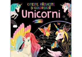 Citeste, razuieste si coloreaza. Unicorni