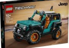 LEGO Technic. SUV-ul Jeep® Wrangler Rubicon 42227, 723 piese