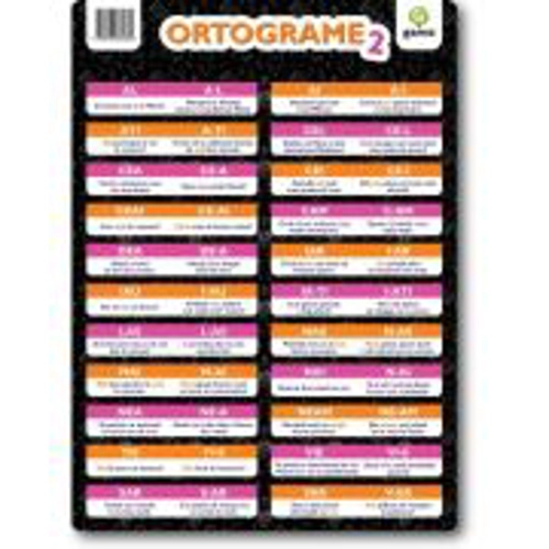 Poster Ortograme 2 A4
