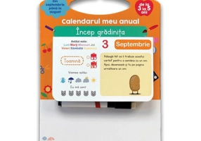 Calendarul meu anual: Incep gradinita - de la 3 la 5 ani