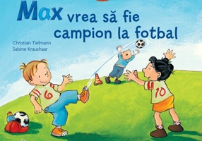 Max vrea sa fie campion la fotbal