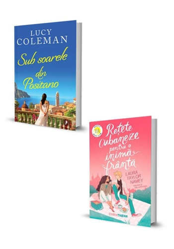 Pachet Sub soarele din Positano + Retete cubaneze pentru o inima franta. Set 2 carti