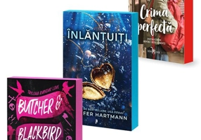 Pachet Inlantuiti + Butcher & Blackbird + Crima perfecta. Set 3 carti