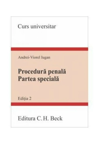 Procedura penala. Partea speciala