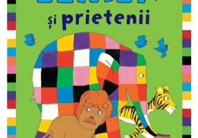Elmer si prietenii. Carte de colorat aniversara