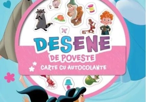Disney. Prințese. Desene de poveste. Carte cu autocolante