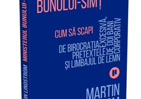 Ministerul Bunului-simț. Cum să scapi de birocrația excesivă, pretextele de doi bani și limbajul de lemn corporativ