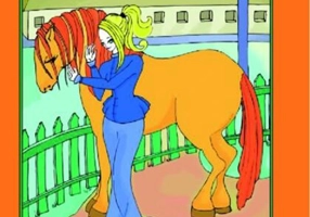 Colorează prințese. Carte de colorat