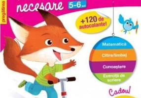 Toate cunoştinţele necesare (5-6 ani). Pregătirea preşcolarului. Isteţ de mic! (autocolante)