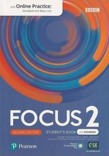 Focus 2 Student's Book and ActiveBook with Online Practice, 2nd edition (B1)