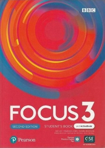 Focus 3 Student's Book and ActiveBook, 2nd edition (B1+)