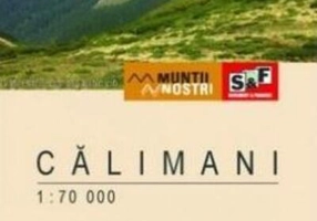 Munții Călimani - Hartă de drumeție