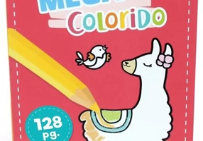 Carte de colorat Mega Colorido (Vol. 1)