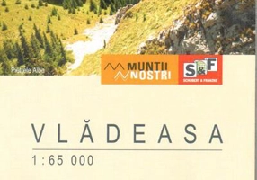 Munții Vlădeasa. Hartă de drumeție