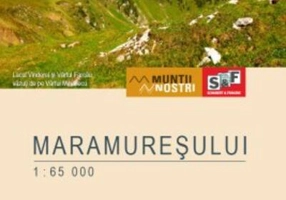 Munții Maramureșului. Hartă de drumeție