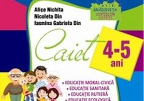 Domeniul Om și societate. Caiet pentru 4-5 ani