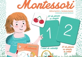 Numerele mele in relief Montessori