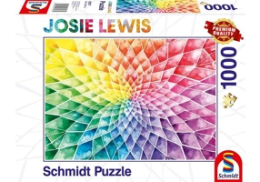 Puzzle 1000 piese Schmidt: Josie Lewis - Floare colorată