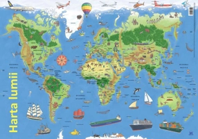 Harta Lumii - Planșă
