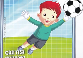 Fotbal. Carte de colorat