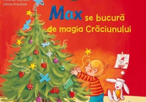 Max se bucură de magia Crăciunului