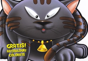 Pisica. Carte de colorat