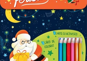 Crăciun fericit - Servieta mea cu activități și jocuri distractive