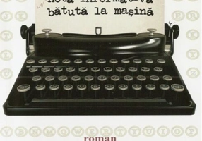 Notă informativă bătută la mașina