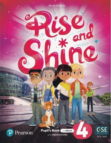 Rise and Shine A1+, Level 4, Pupil's Book and eBook with Digital Activities on the Pearson English Portal