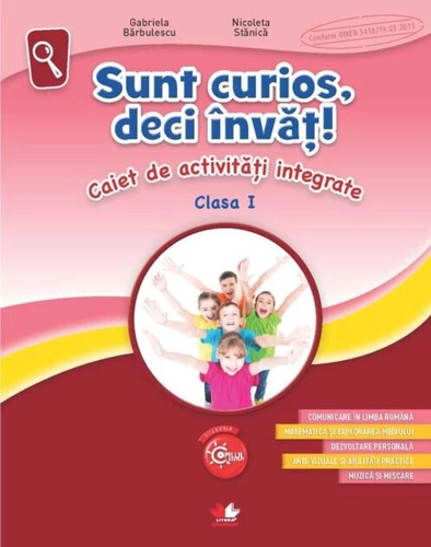 Caiet de activități integrate pentru clasa I