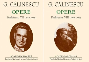 George Călinescu. Opere (Vol. VII+VIII) Publicistică (1948-1957)
