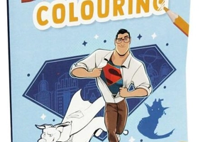 Carte de colorat League of Super-Pets (Vol. 2)