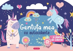 Gentuța mea cu autocolante și planșe de colorat