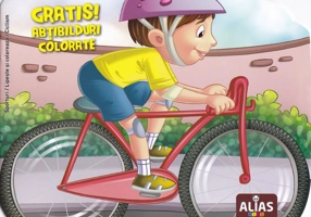 Ciclismul. Carte de colorat