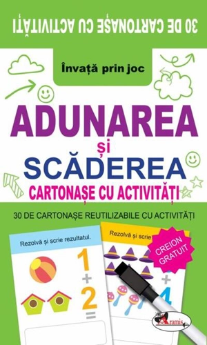 Adunarea și scăderea. Cartonașe cu activități