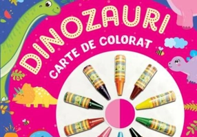 Cărțile mele de colorat. Dinozauri