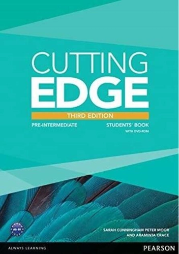 Cutting Edge B1, Pre-Intermediate level, 3rd Edition, Students' Book and DVD Pack