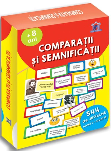 Comparații și semnificații. 544 de jetoane