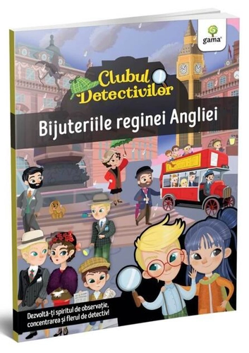 Bijuteriile Reginei Angliei. Clubul detectivilor