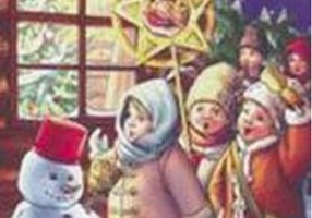 Asta-i seara sfântă, seara de Crăciun. Colinde